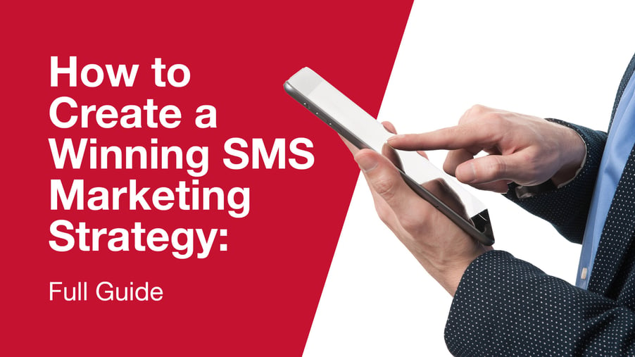 The title of the article, “How to Create a Winning SMS Marketing Strategy: Full Guide”